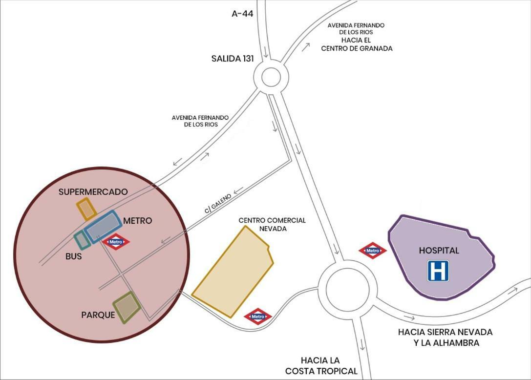 Casa Saki Villa Armilla Eksteriør billede